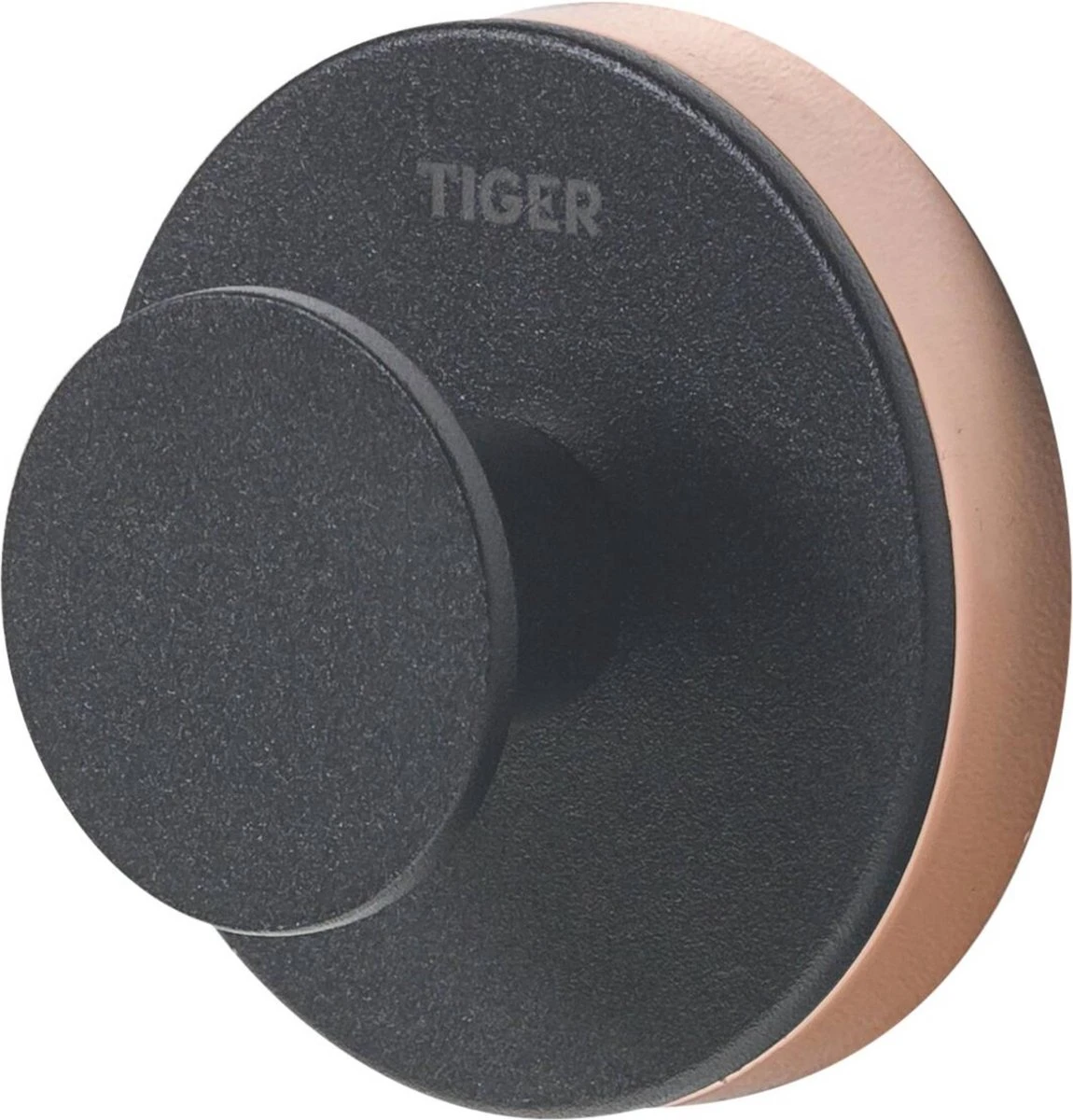 Tiger Urban - Handdoekhaak - 2 Stuks - Zwart - ø 5 Cm - Inclusief 4 Decorringen - Zelfklevend - Afbeelding 8