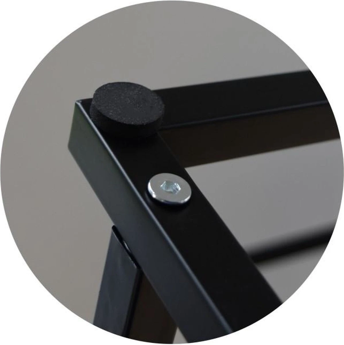 Badkamerhanger Handdoekenrek 3 Armen Zwart - Afbeelding 6