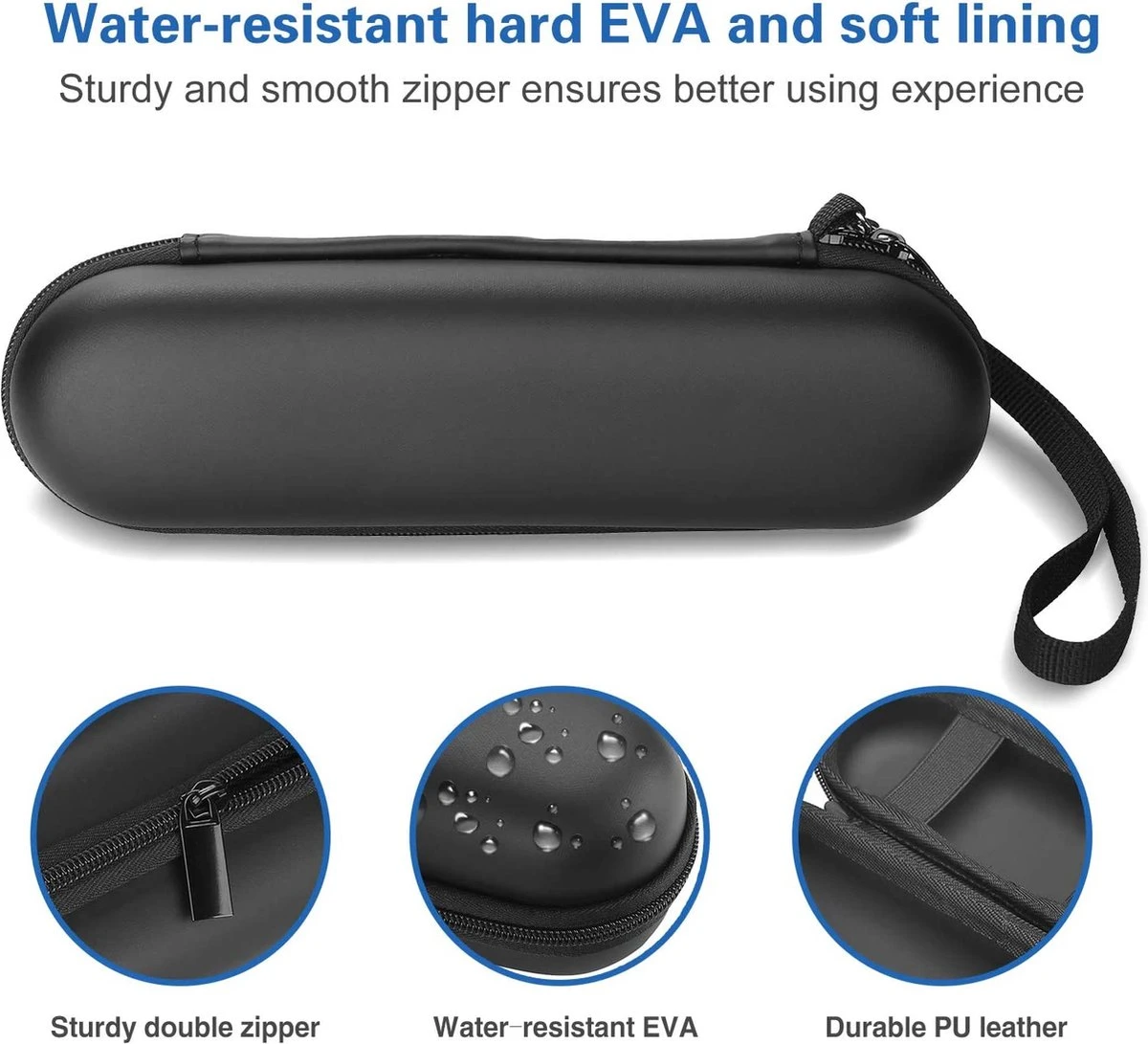 Hoes Voor Oral-B Tandenborstel, Etui, Harde Schaal, Philips Elektrische Tandenborstel, Reisetui, Draagtas, Elektrische Tandenborstelhouder, Houder, Houder, Reistas, Zwart - Afbeelding 4