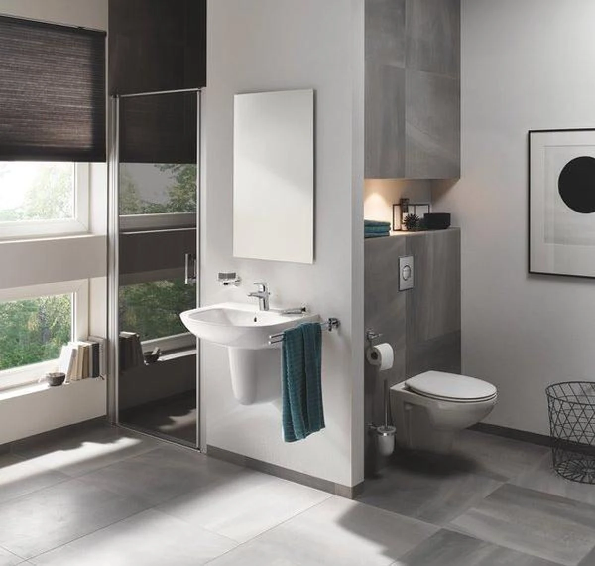GROHE Bau Cosmopolitan Toiletborstelset - Afbeelding 12