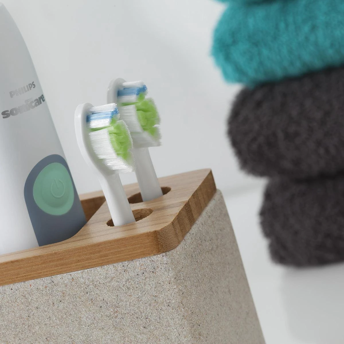 Sealskin Grace Tandenborstelhouder Vrijstaand - Zand - Afbeelding 2