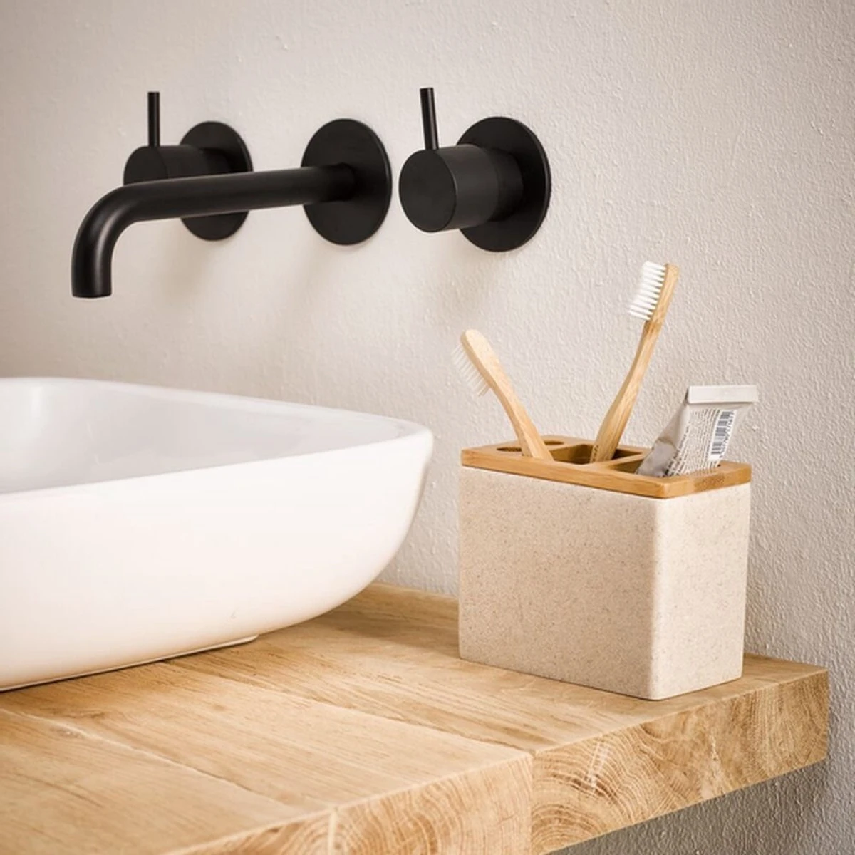 Sealskin Grace Tandenborstelhouder Vrijstaand - Zand - Afbeelding 10