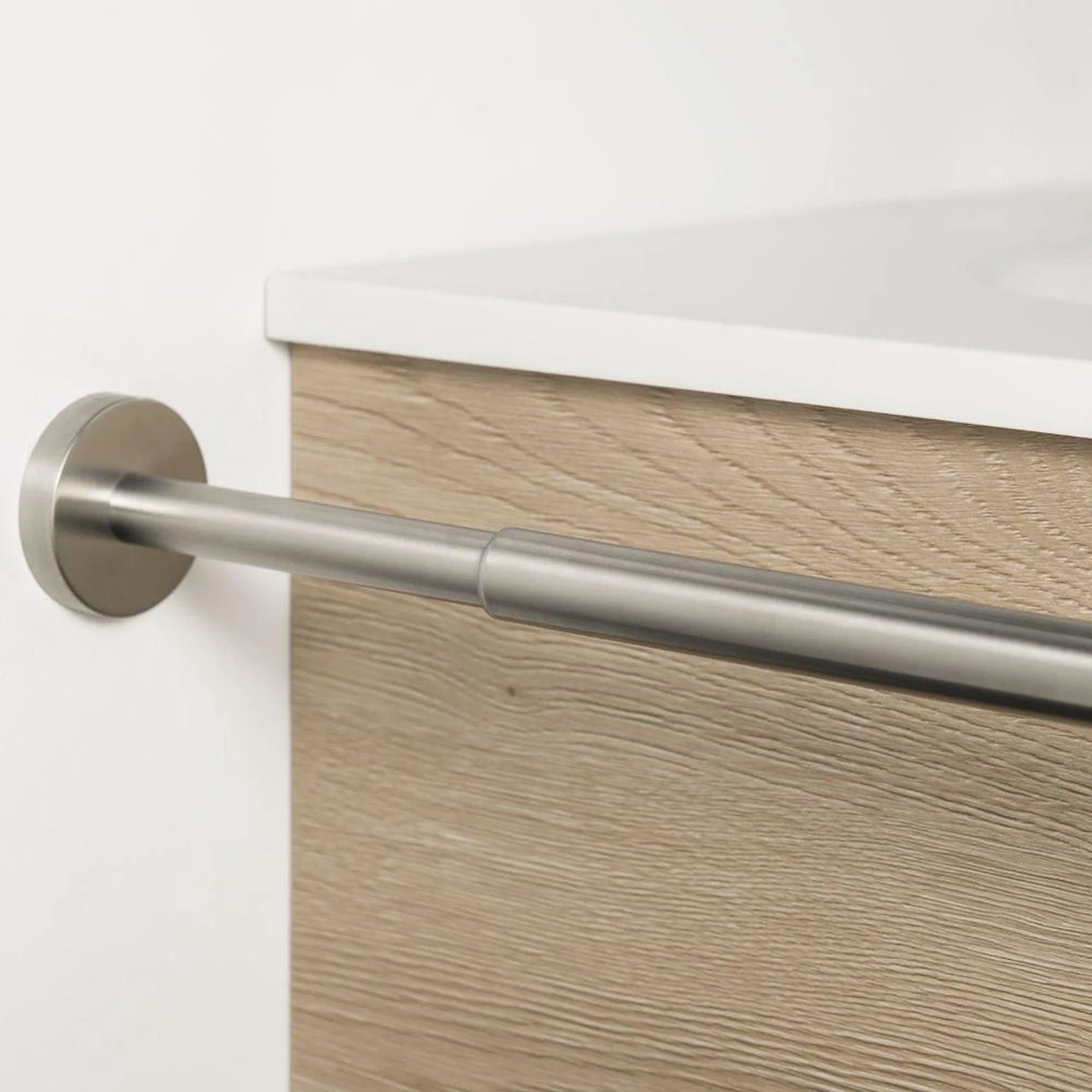 Tiger Boston - Telescopisch Handdoekrek - RVS Geborsteld - Afbeelding 6