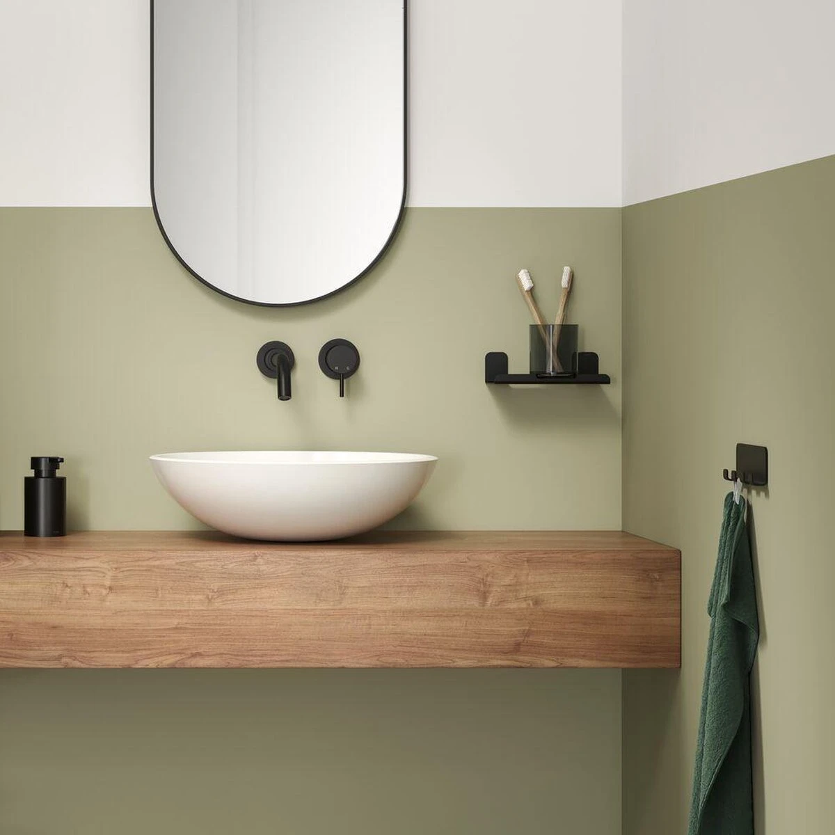 Tiger Colar - Handdoekhaak Multi - Zwart - Afbeelding 6