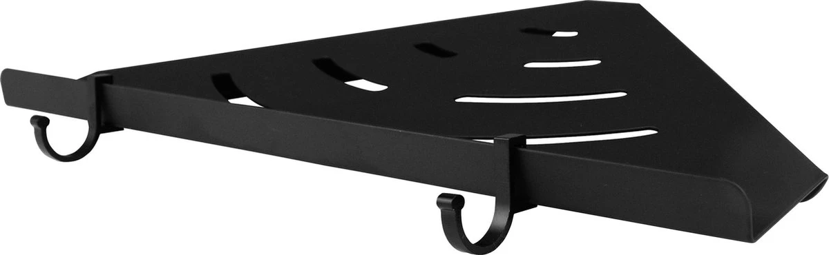 Vannons - Doucherek - Doucherek Hangend - Doucheplankje - Metaal - Set Van 2 - Zwart - Afbeelding 7