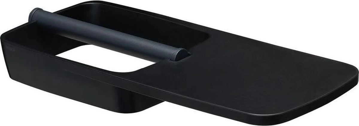 Tiger Tess - Toiletrolhouder Met Planchet - 32,1 Cm - Zwart / Antraciet - Afbeelding 5