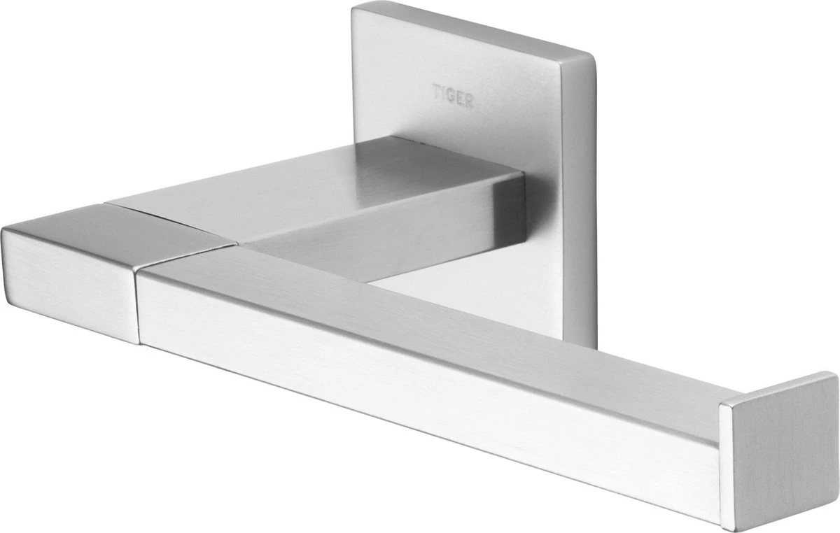 Tiger Items Toiletrolhouder Zonder Klep - RVS Geborsteld