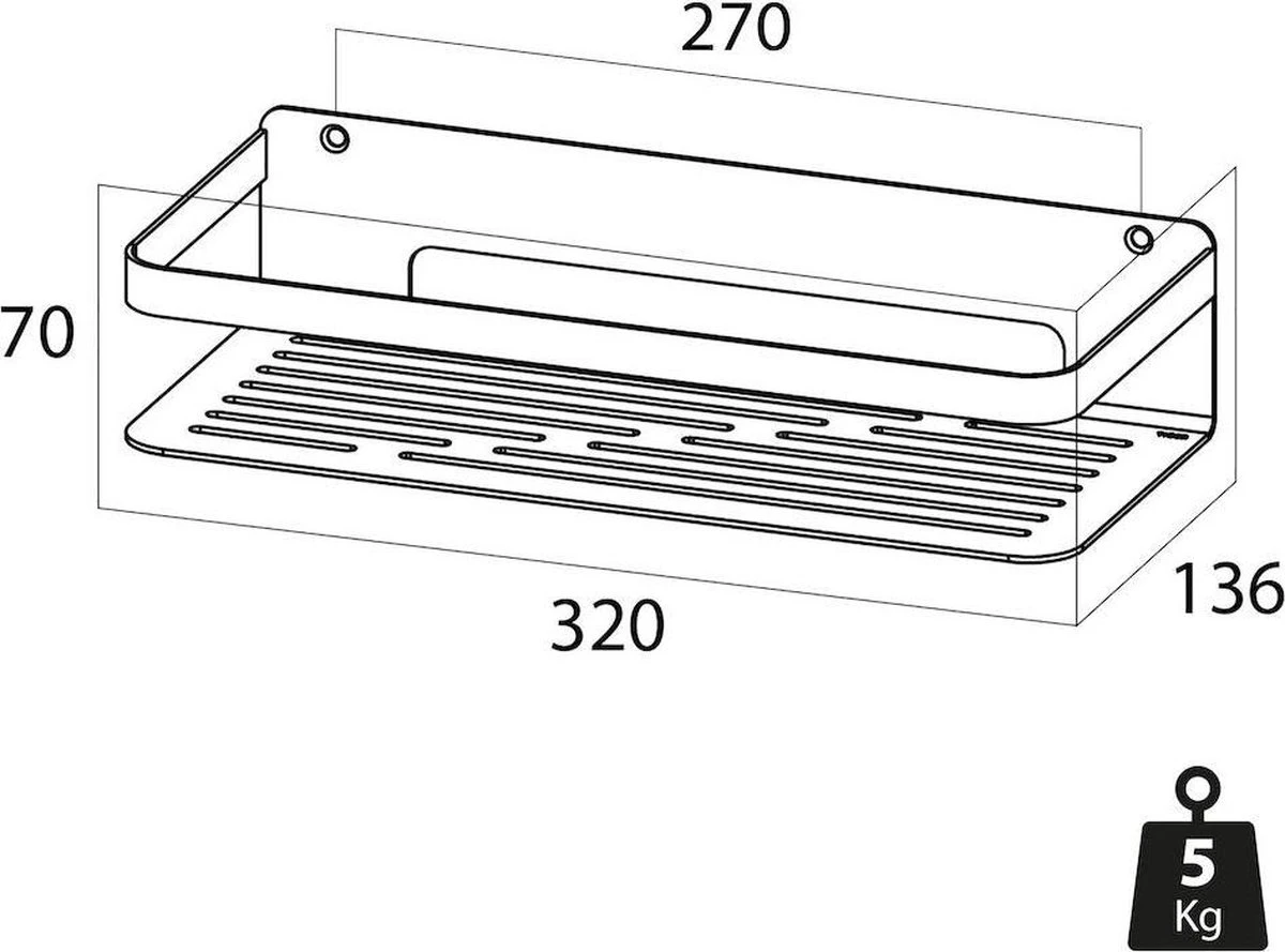 Tiger Caddy - Douchemand 32 Cm - Zwart - Afbeelding 3