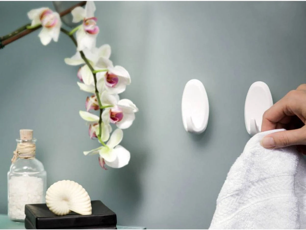 Tesa Powerstrips Haken Large - Wit - 2 Stuks - Afbeelding 7