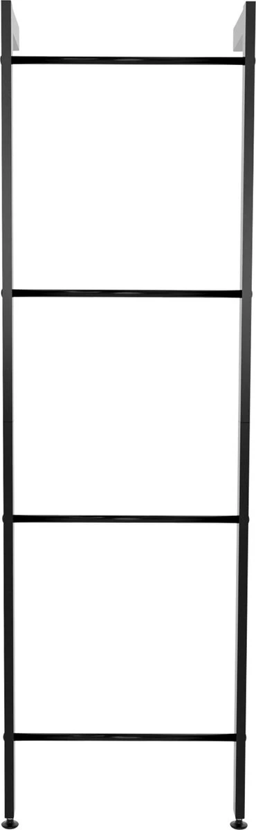 CLP Betti Handdoekrek - Staand - Handdoekladder - Badkamer - Zwart - Afbeelding 8