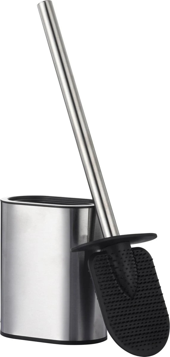 Niceey Sicilone WC Borstel Met Houder - Toiletborstel - Toiletborstel Houder - RVS