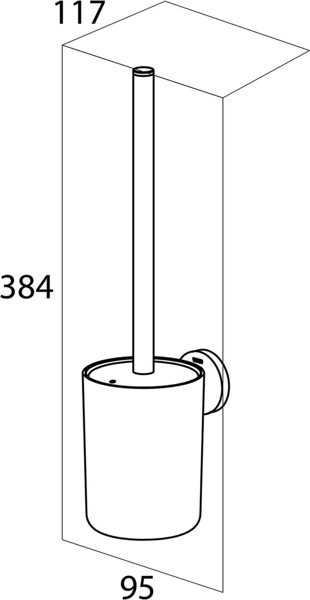 Tiger Urban - Toiletborstel Met Houder - Wit - Afbeelding 9