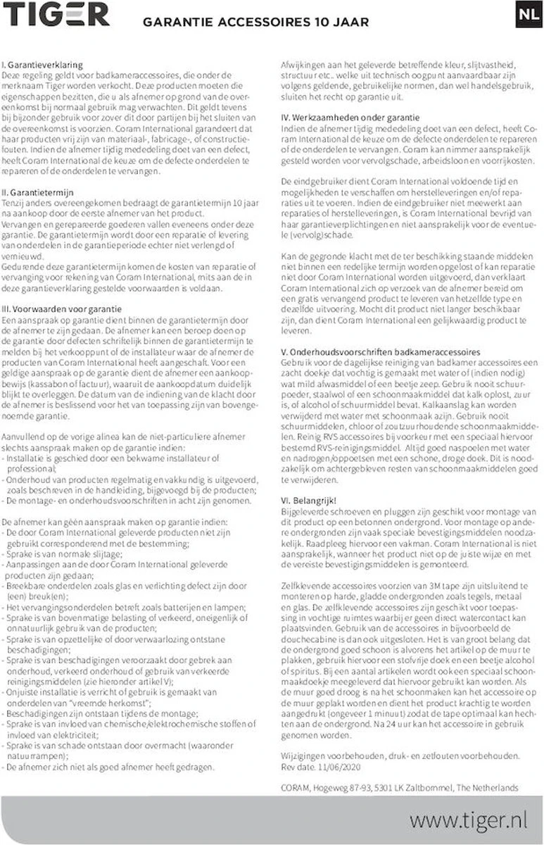 Tiger Urban - Handdoekhaak Groot (1x) - ø 5 Cm - Inclusief 2 Decorringen - Wit - Afbeelding 8