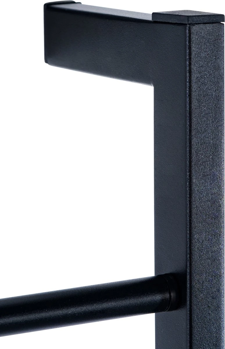 CLP Betti Handdoekrek - Staand - Handdoekladder - Badkamer - Zwart - Afbeelding 7